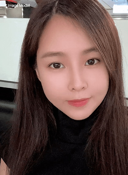 Facial contour result