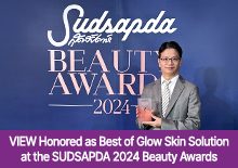 View Plastic Surgery awarded ‘Best of Glow Skin Solution’ at Thailand’s Sudsapda Beauty Awards 2024!