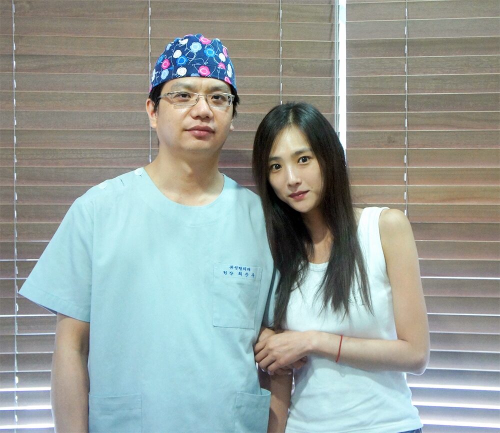 Talent Lee Hee-jin visited View Plastic Surgery Clinic.